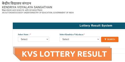 chennai lottery result|KVS : Lottery Results .